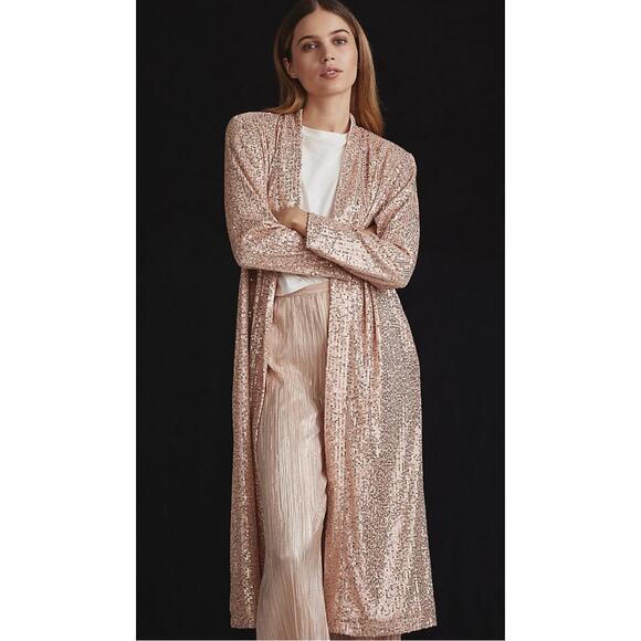 Mare Mare X Anthropologie Tops - NWT Mare Mare x Anthropologie Sequin Duster Cardigan Size medium